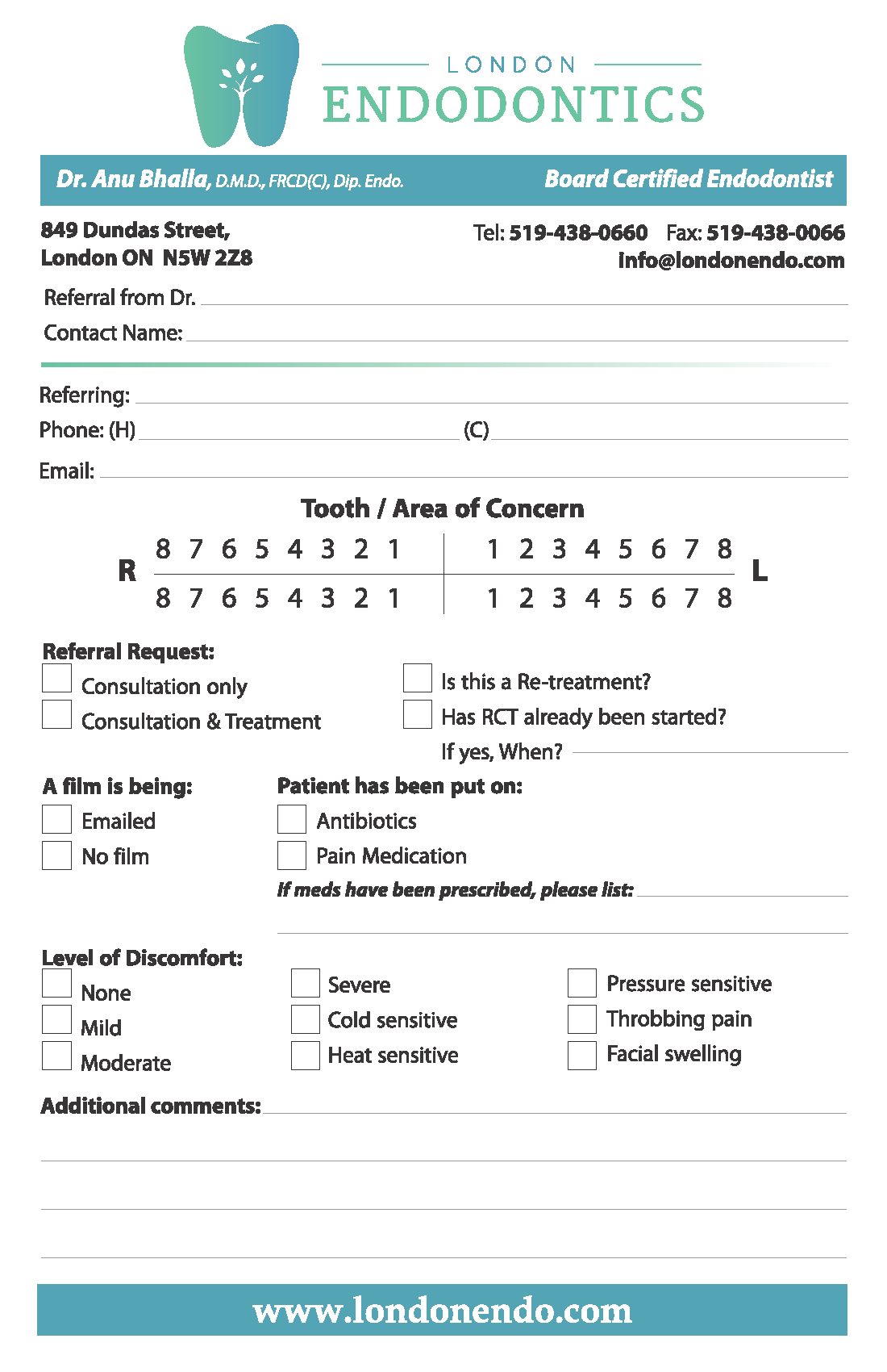 Patient Referral Form